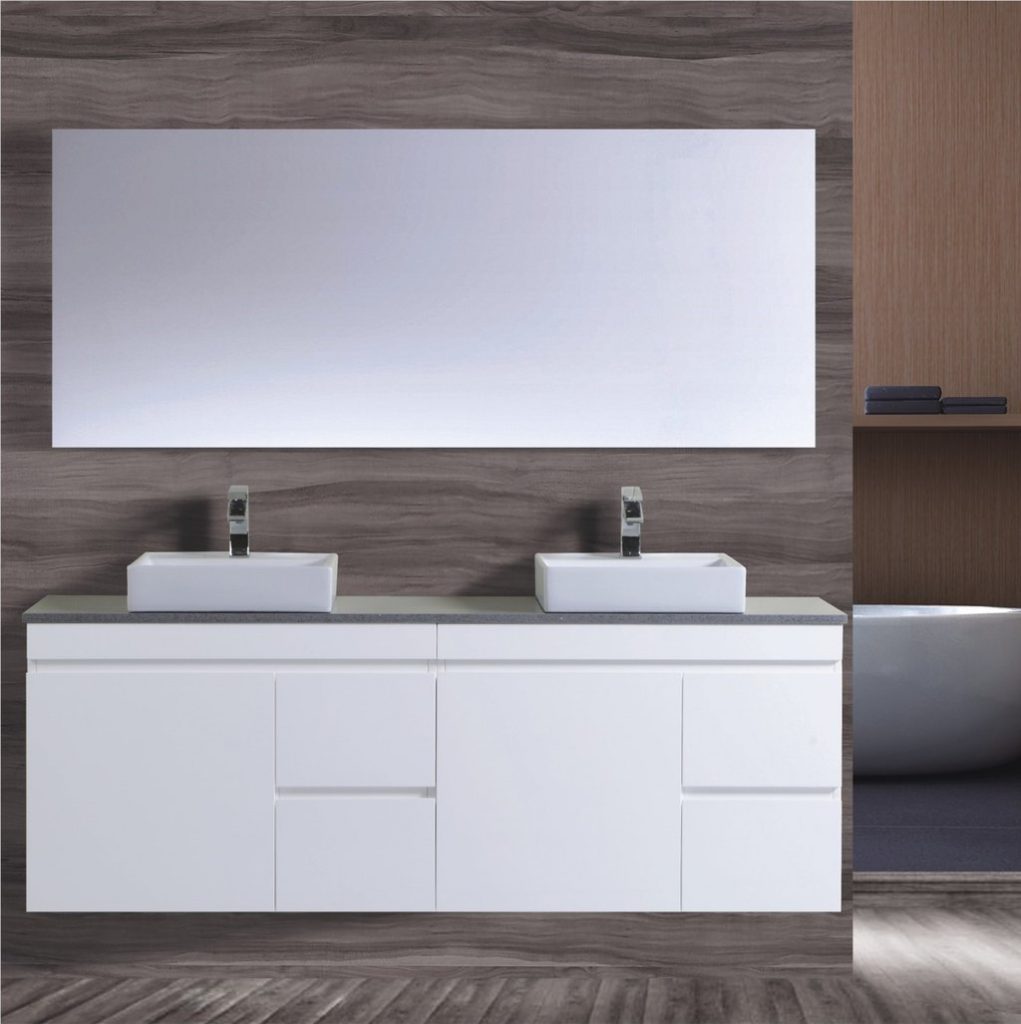 VGM1800 WHT Wall Hung Bathroom Vanity Sydney Bathroom